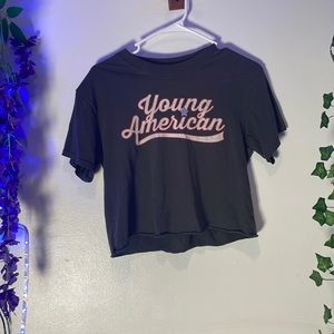 womens crop top small